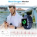 Smart Watch, AMOYEE Fitness Watch with Heart Rate, IP68 Waterproof Activity Tracker, Fitness Tracker Sleep Monitoring Blood Oxygen, Smartwatch Compatible with iOS and Android for Men and Women